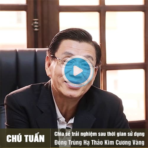 Chú Nguyễn Văn Tuấn chia sẽ trải nghiệm đông trùng hạ thảo kim cương vàng