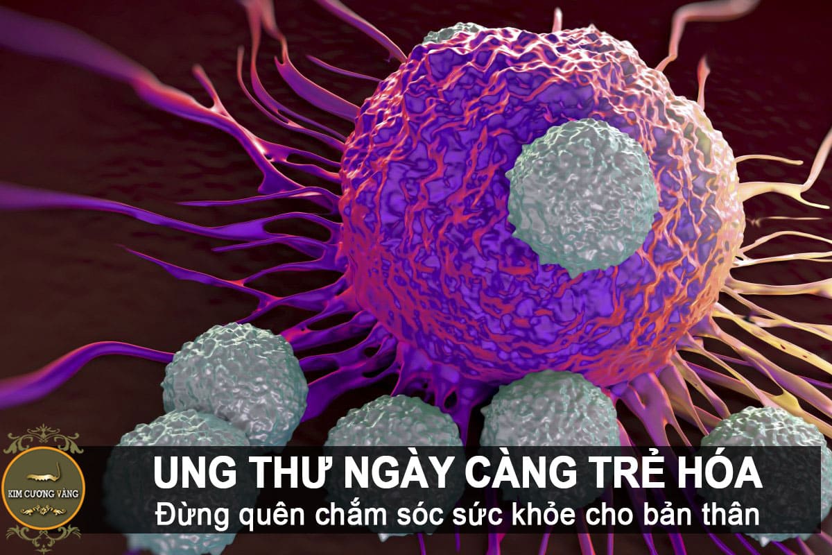 Ung thư ngày càng trẻ hóa đừng quên chăm sóc sức khỏe