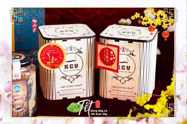 Quà Tết Tài Lộc - Set 3 Hộp đông Trùng Hạ Thảo 10