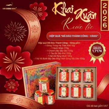 [🔥🔥🔥 Mua 2 tặng 2]Quà Tết Mã Đáo Thành Công Nhãn Vàng